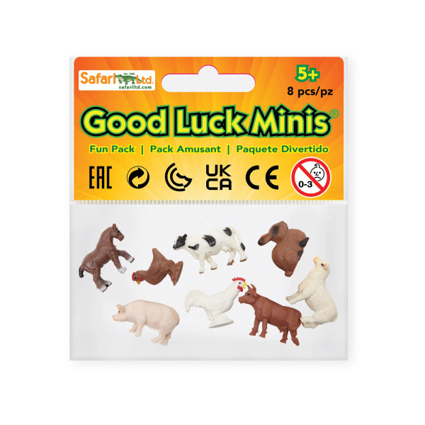 Farm Fun Pack – Mini Farm Animal Figure Set