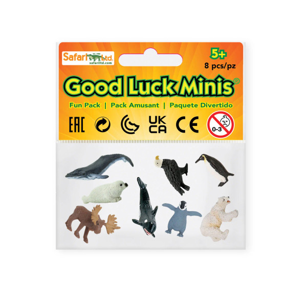 Arctic Fun Pack – Mini Arctic Animal Figure Set