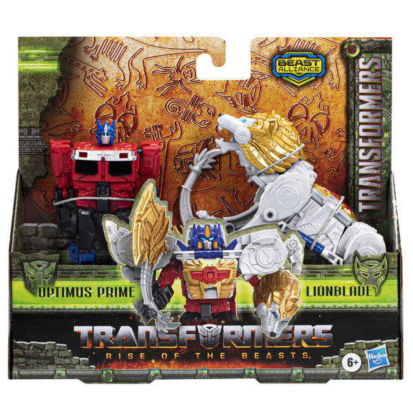 Transformers: Rise of the Beasts – Beast Alliance Optimus Prime & Lionblade 2-Pack