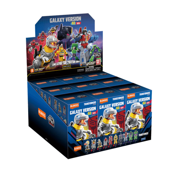 Blokees Figures | Transformers Galaxy Version 02 - SOS (Case of 9)