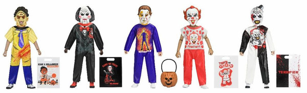 NECA Ben Cooper Costume Kids Collection Wave 9 – Set of 5 Clothed Action Figures