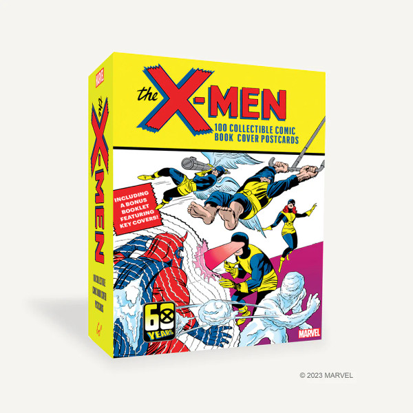 Marvel The X-Men: 100 Collectible Comic Book Cover Postcards
