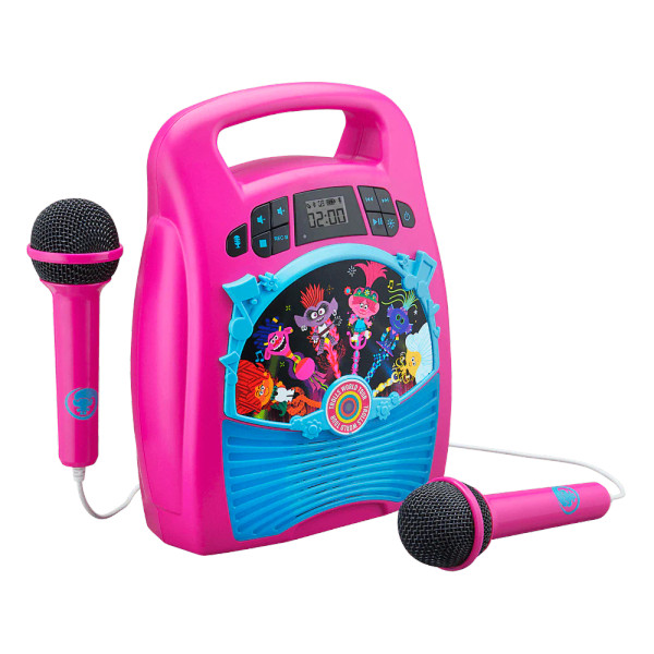 Trolls World Tour Bluetooth Karaoke Machine for Girls