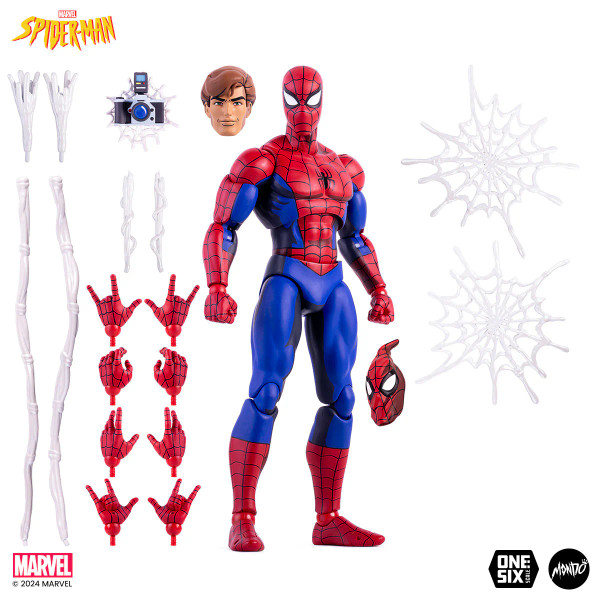 Mondo Spider-Man: The Animated Series – Spider-Man 1/6 Scale Figure