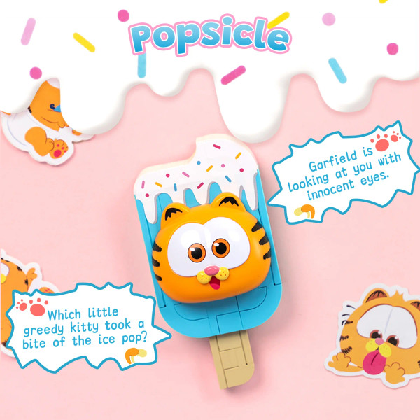 Pantasy Garfield Fridge Magnet Series – Popsicle