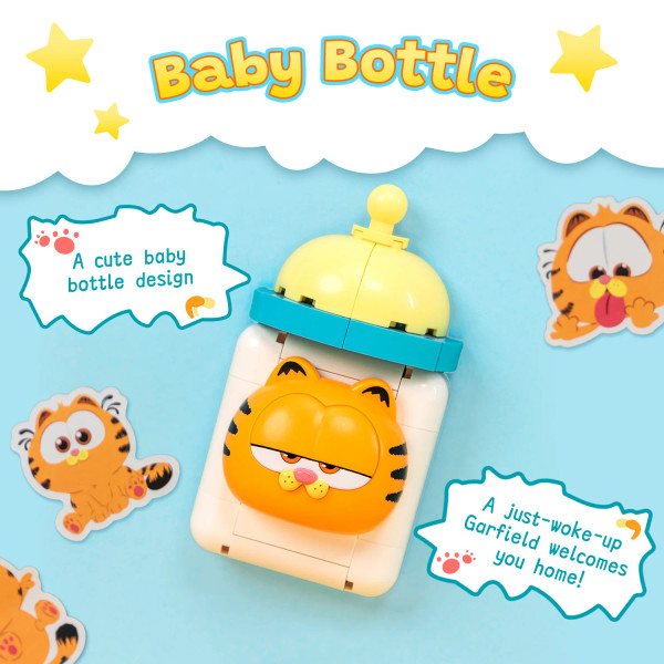 Pantasy Garfield Fridge Magnet Series – Baby Bottle