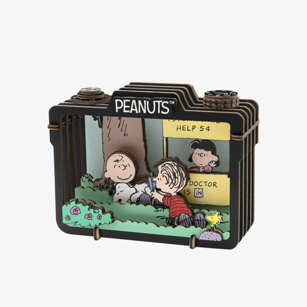Puremind Peanuts Snoopy Summer Snapshot Wooden Puzzle