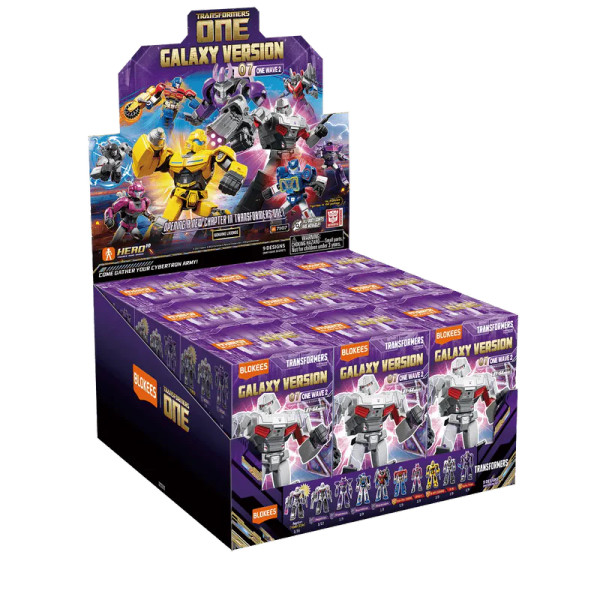 Blokees Figures | Transformers Galaxy Version 07 – ONE Wave 2 (Case of 9)