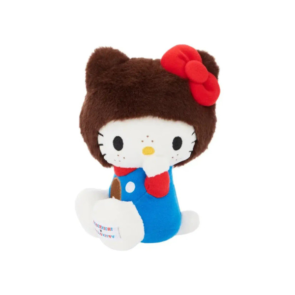 Monchhichi Hello Kitty Dressed as Monchhichi 7-Inch Plush Figure