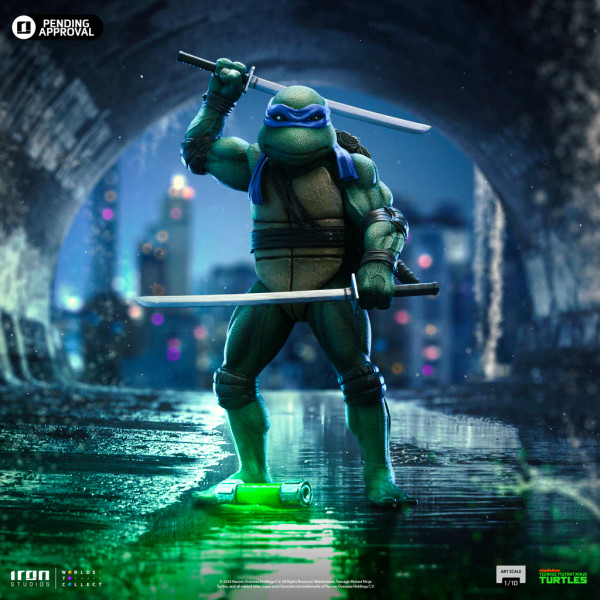 Iron Studios Teenage Mutant Ninja Turtles (1990) Leonardo 1:10 Art Scale Limited Edition Statue