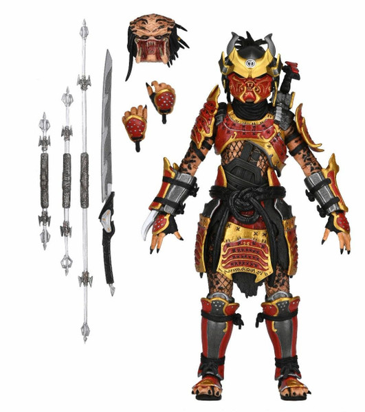 NECA Predator Hunting Grounds Ultimate Samurai Predator 7-Inch Scale Action Figure
