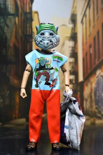 NECA Ben Cooper Costume Kids Collection Teenage Mutant Ninja Turtles Rocksteady Clothed Action Figure