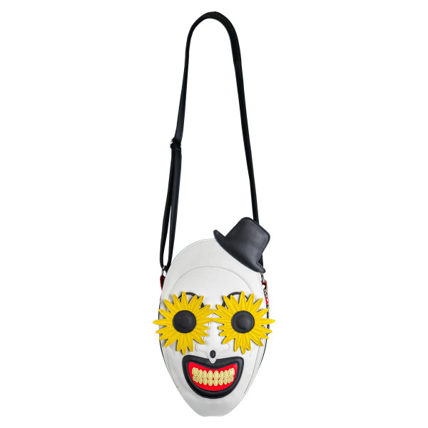 Trick Or Treat Studios Terrifier 2 Flower Glasses Art the Clown Vegan Leather Bag