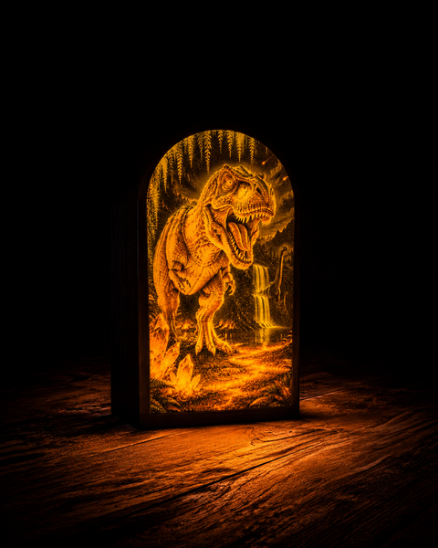 Not Just Toyz Jurassic Solar Art Lantern