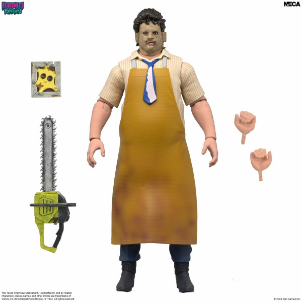 Fortnite x Texas Chainsaw Massacre Leatherface 7-Inch Scale Action Figure (Fortnitemares)