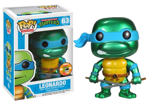 POP Television (VINYL): TMNT – Leonardo Metallic SDCC 2013 Exclusive