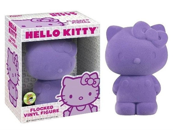 Hello Kitty Flocked Vinyl Figure SDCC 2013 Exclusive - Violet