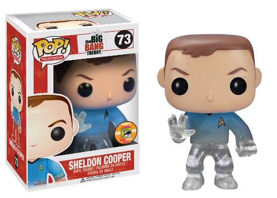 POP Television: Sheldon Star Trek SDCC 2013 Exclusive