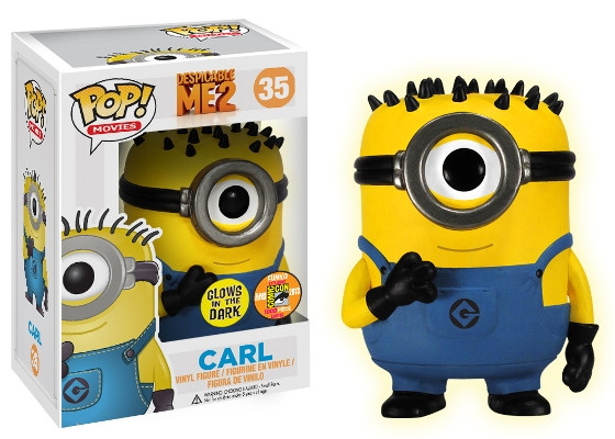 Pop! Movies: Despicable Me 2 Carl Glow in The Dark SDCC 2013 Exclusive