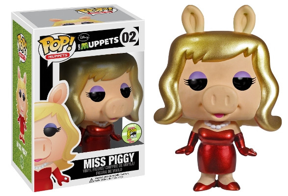 POP Muppets: Miss Piggy Metallic SDCC 2013 Exclusive