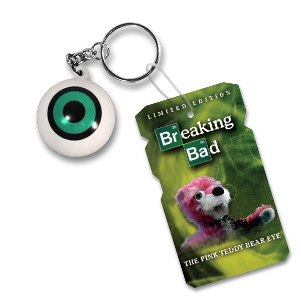 NYCC Breaking Bad The Pink Teddy Bear Eye Limited Edition Keychain