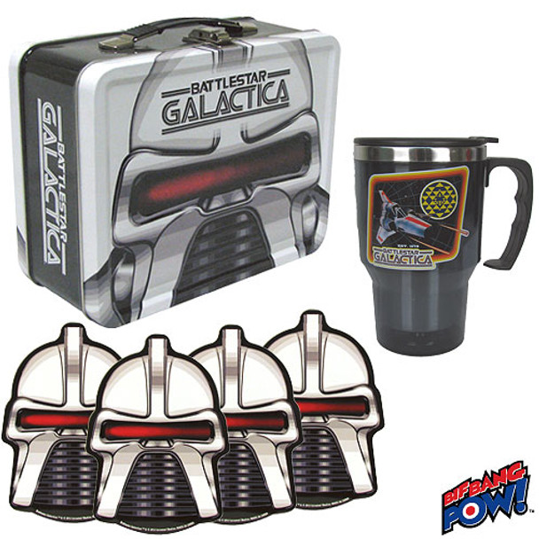 Battlestar Galactica Cylon Tin Tote Gift Set