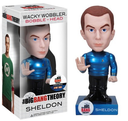 Star Trek Big Bang Theory Sheldon Bobble Head - Chase Version