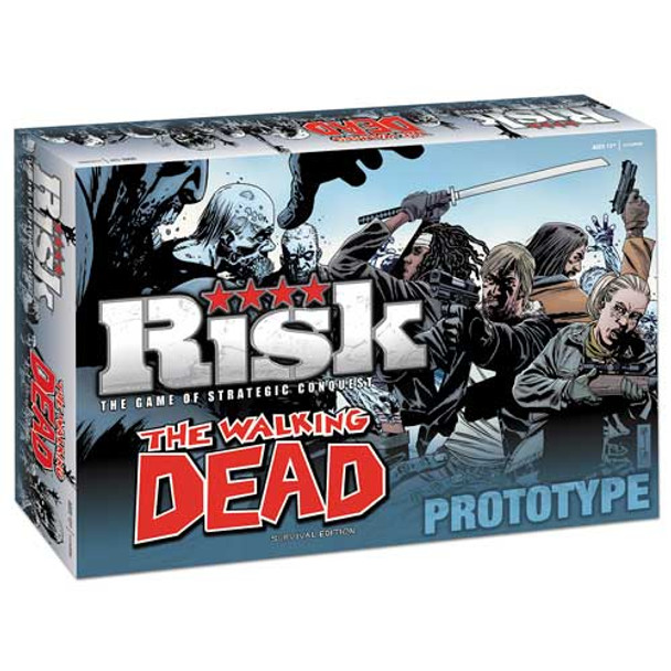 The Walking Dead Comic Survival Edition Risk Board Game