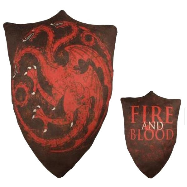 Game Of Thrones - House Sigil Throw Pillow - TARGARYEN