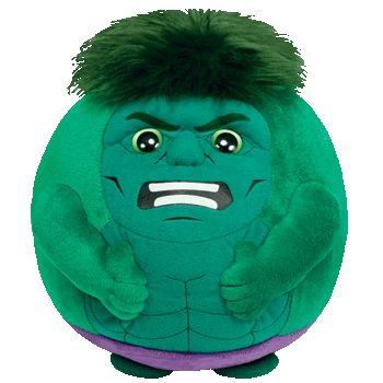 Ty Beanie Ballz Hulk 8-Inch Plush