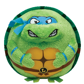 Ty Beanie Ballz Teenage Mutant Ninja Turtles Leonardo 5-Inch Plush