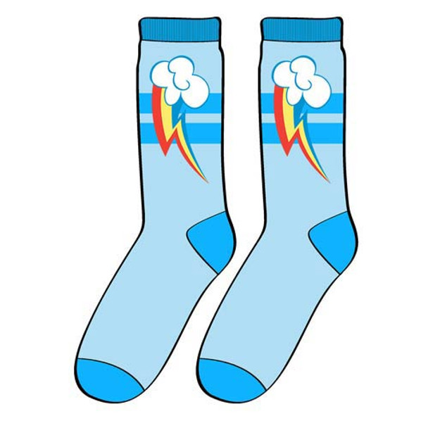 My Little Pony Rainbow Dash Cutie Mark Socks