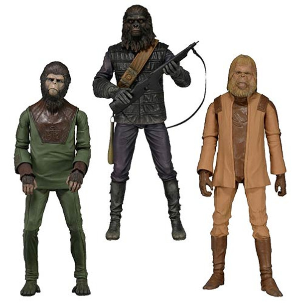 Planet of the Apes Series 1 Action Figure Set