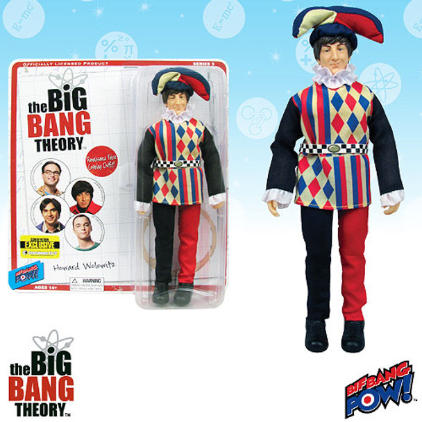 The Big Bang Theory Howard in Jester Costume 8-Inch Action Figure