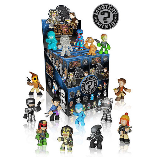 Classic Sci-Fi Mystery Mini Vinyl Figure Random 4-Pack