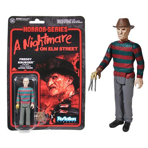Nightmare on Elm Street Freddy Krueger ReAction 3 3/4-In Retro Figure