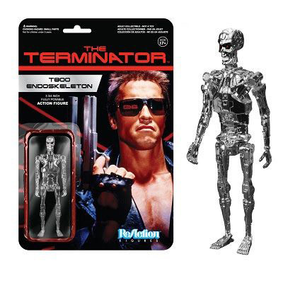Terminator Chrome T-800 ReAction 3 3/4-Inch Retro Action Figure