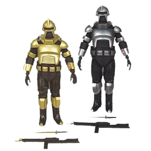 Battlestar Galactica Cylon Commander & Cylon  Centurion Action Figures