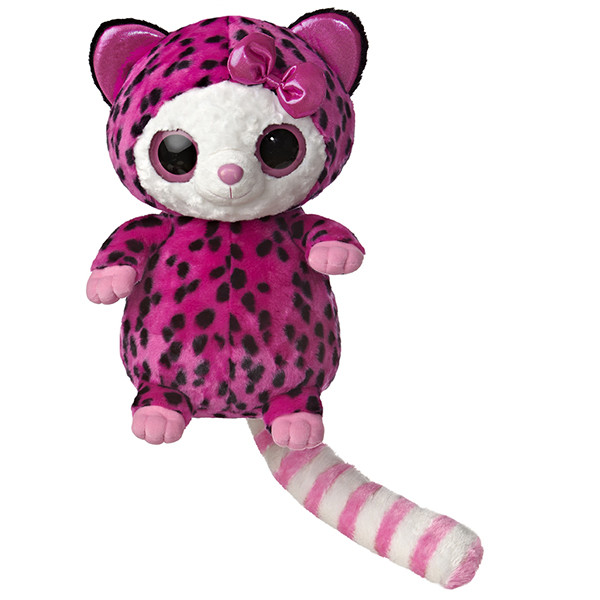 Pammee Pink & Black Cheetah 15-Inch Plush