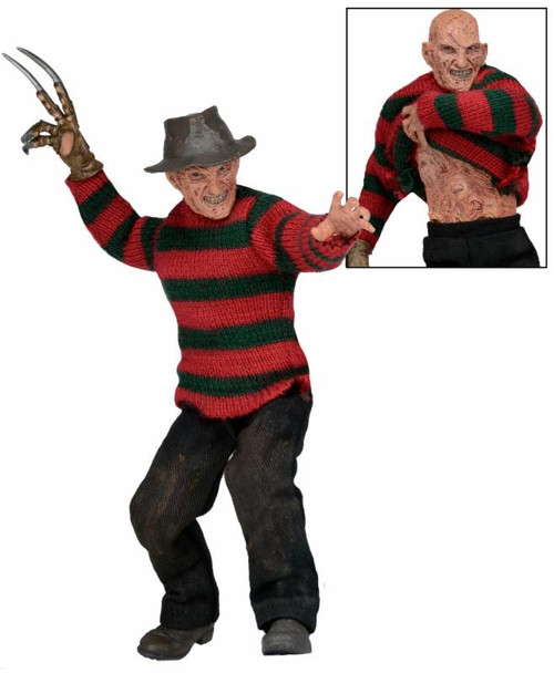 Nightmare on Elm Street Freddy Kruger 8-Inch Retro Action Figure