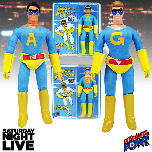 SNL The Ambiguously Gay Duo Ace and Gary 8-Inch Action Figures Set