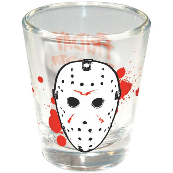 Friday the 13th Jason Hockey Mask Shotglass
