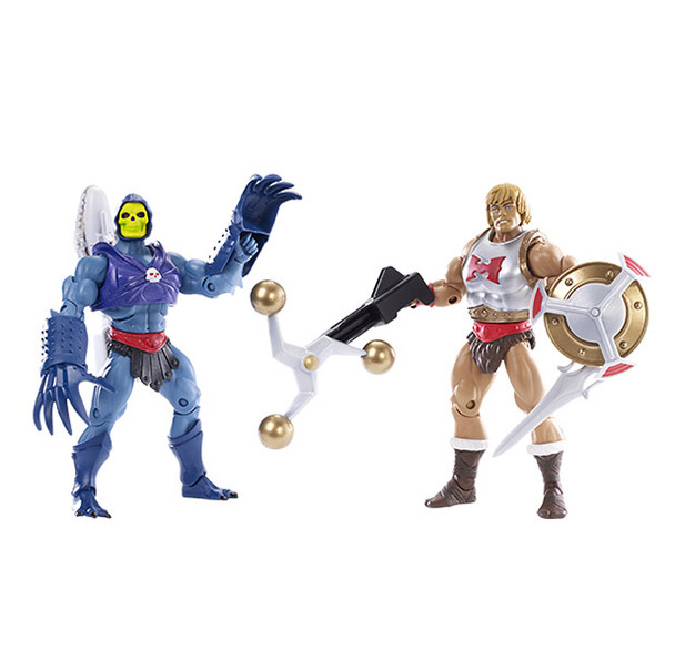 MOTU Flying Fists He-Man & Terror Claws Skeletor Figures