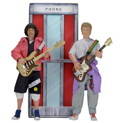 Bill & Ted's Excellent Adventure 8-Inch Retro Action Figure 2-Pack