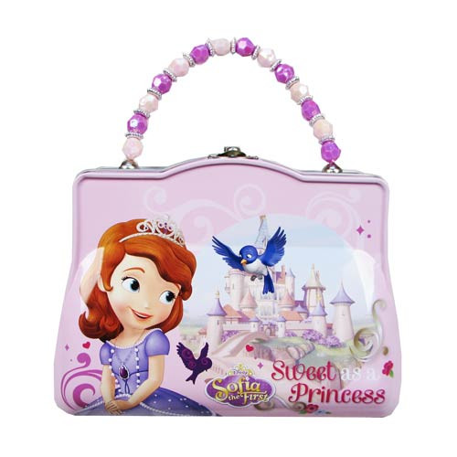 Sofia the First Classic Purse with Beaded Handle Tin