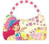 Strawberry Shortcake Flowers Scoop Purse Tin Tote