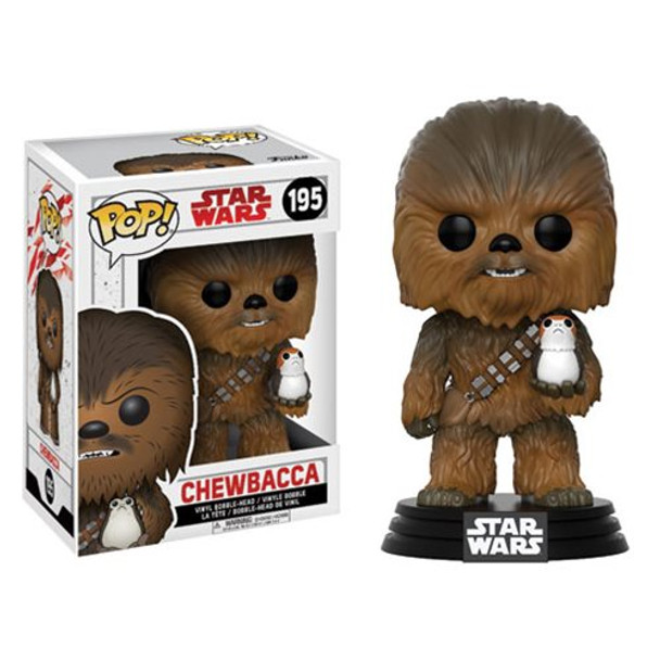 Star Wars: The Last Jedi Chewbacca Pop! Vinyl Bobble Head