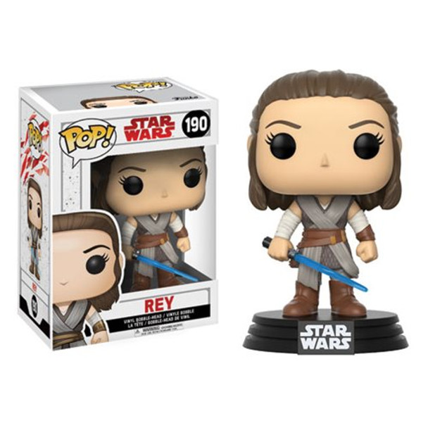 Star Wars: The Last Jedi Rey Pop! Vinyl Bobble Head #190