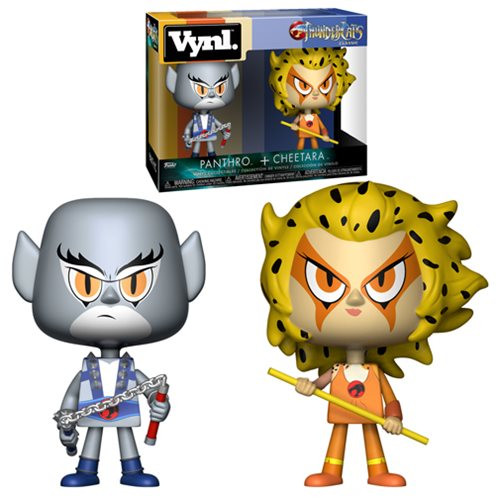Thundercats Panthro and Cheetara VYNL Figure 2-Pack