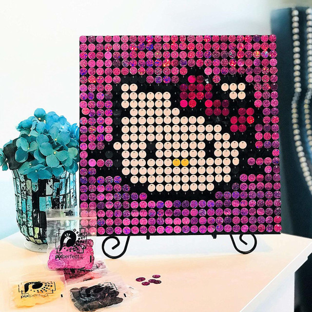 Pix Perfect Pixel Art Kit for Fans of Pixel Art Perler Beads Crafts